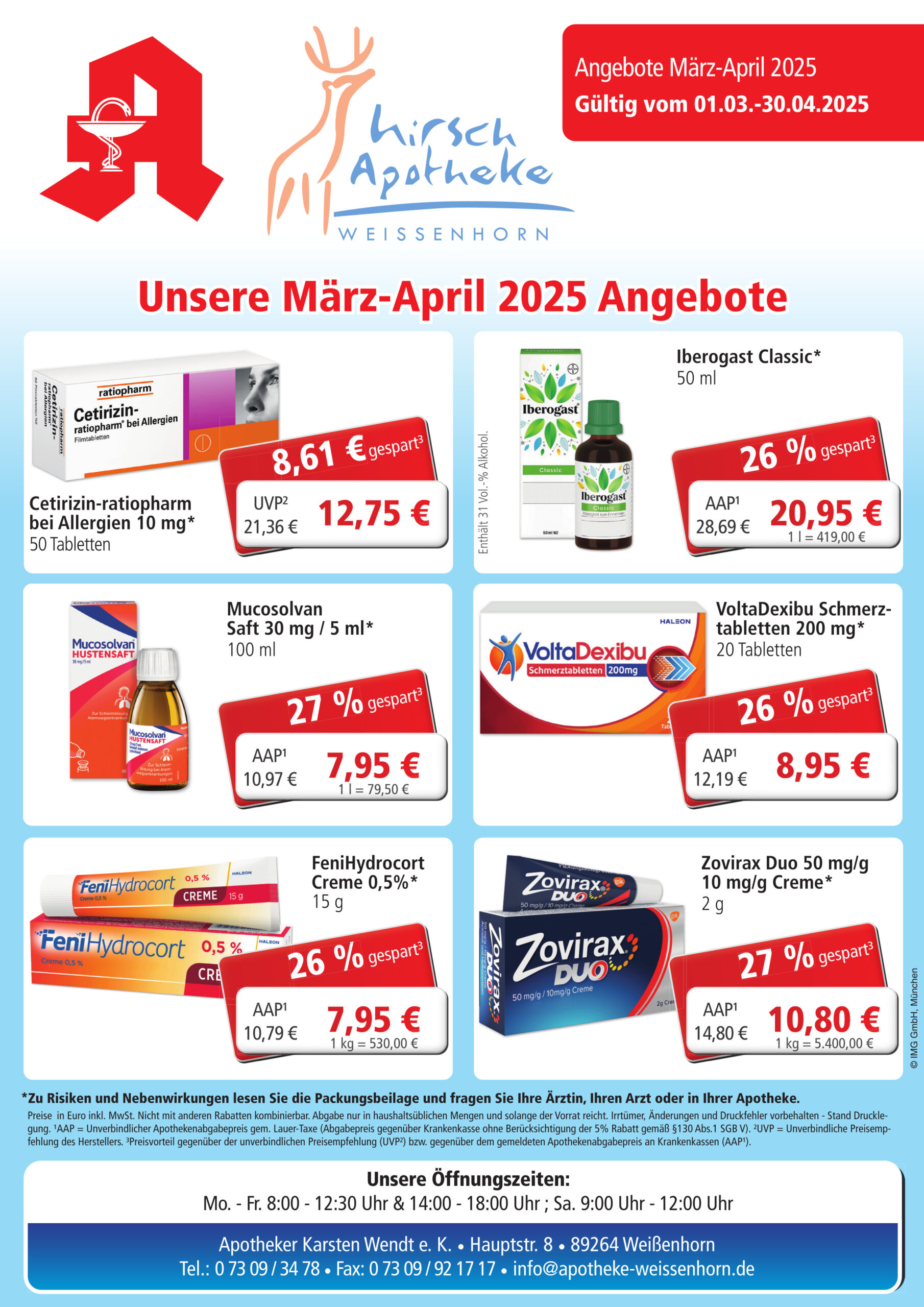 Hirsch-Apotheke-Weissenhorn-Flyer-März-April-2025-Seite-1